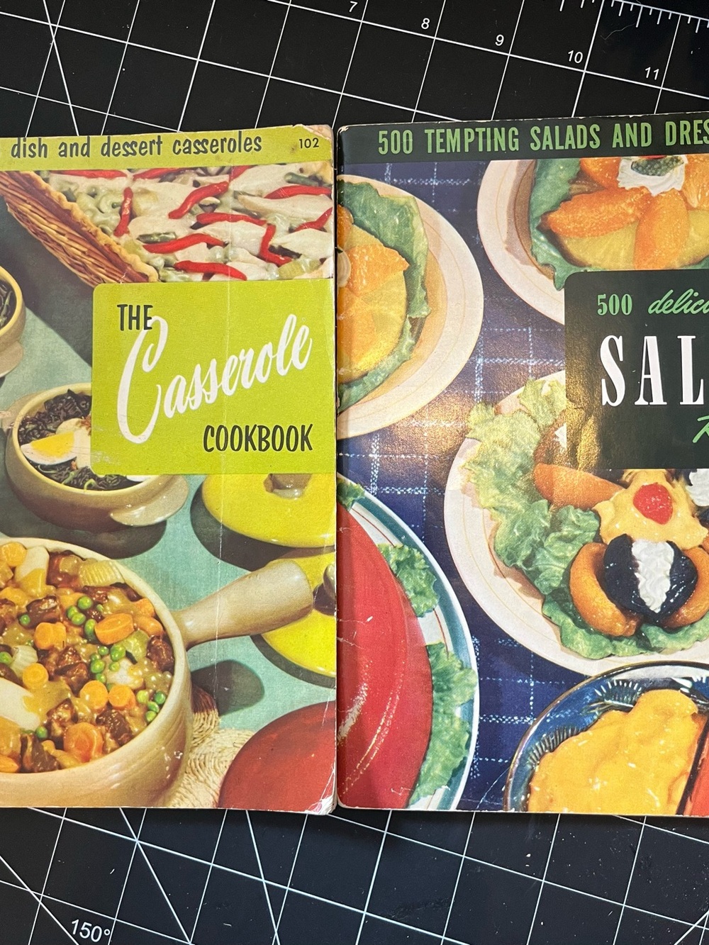 Culinary Arts Institute- The Casserole Cookbook & 500 Delicious Salad Recipes